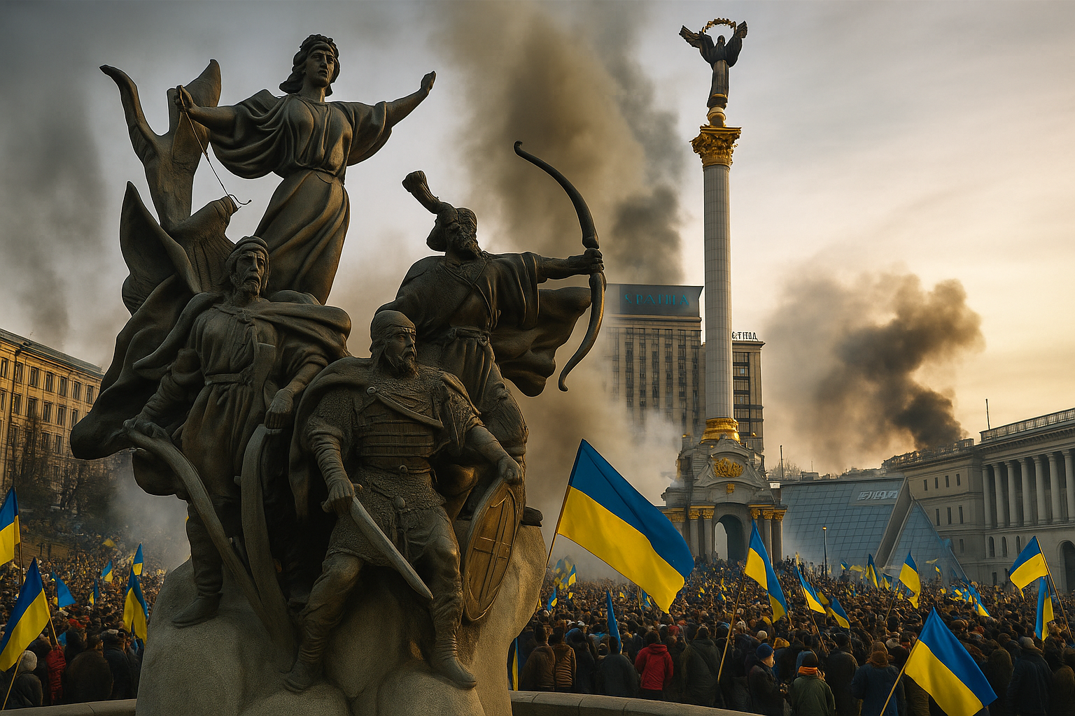 Hat der Westen den Funken gelegt, den Russland zur Flamme machte?