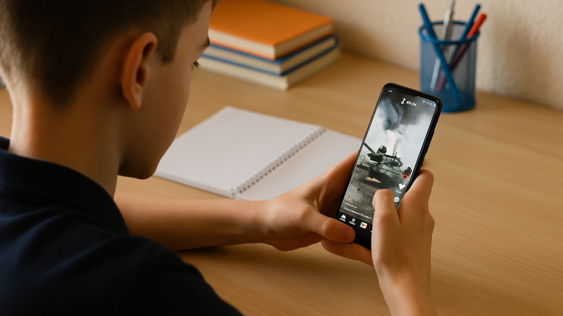 Braucht Europa den Krieg? Wenn TikTok-Videos gefährlich vereinfachen