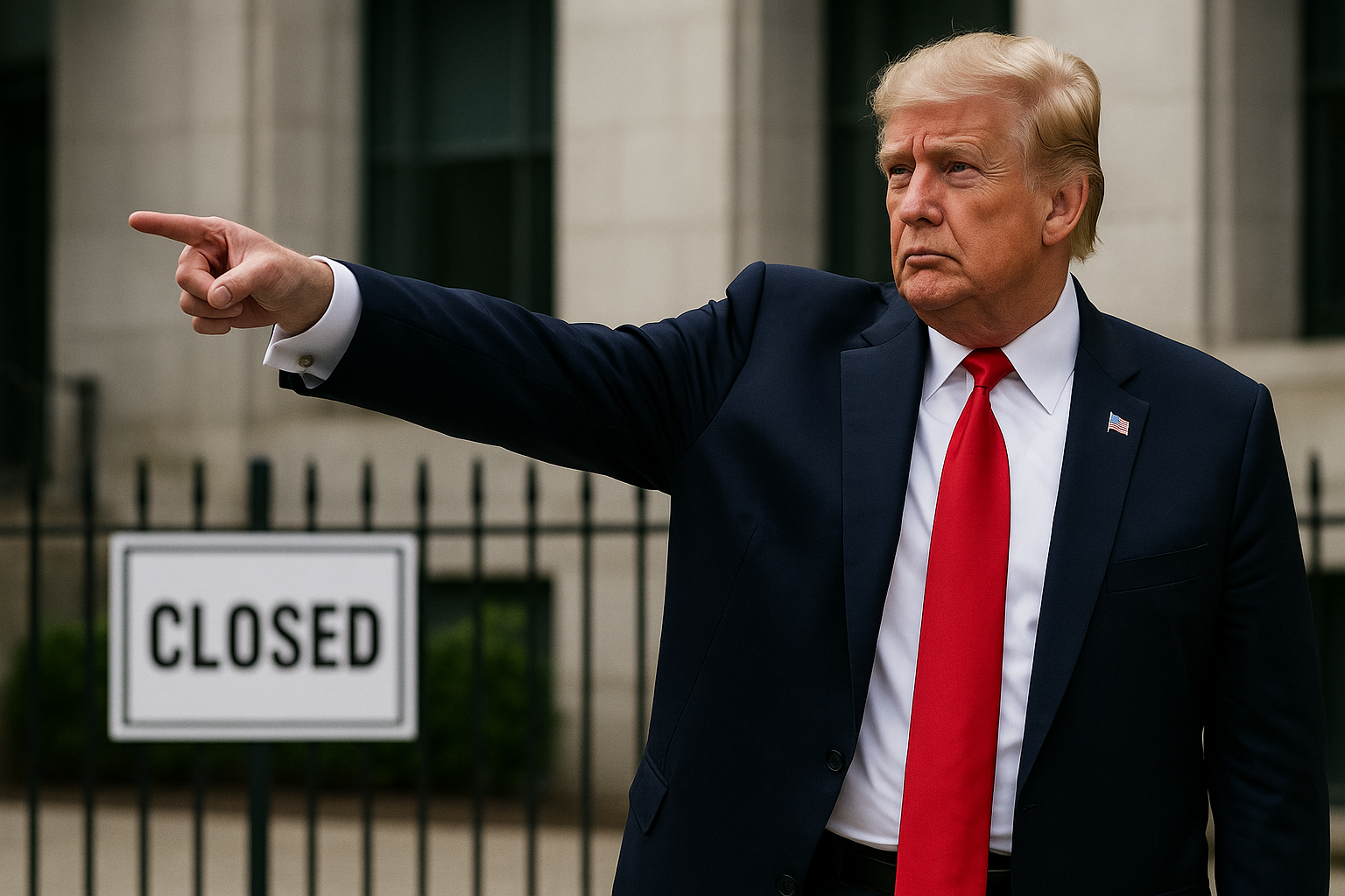 Trump nutzt den Shutdown als Machtinstrument