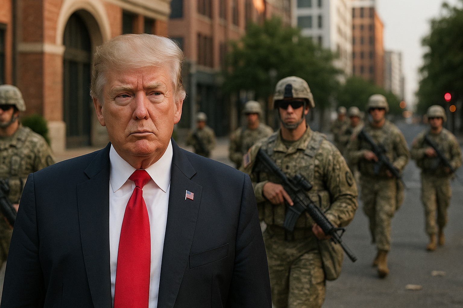 Trumps riskantes Spiel mit der Militärmacht im Inneren