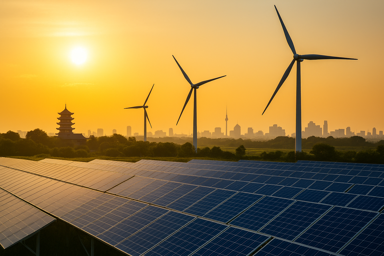 China überholt die Sonne – wie das Reich der Mitte in der Energiewende Tempo macht