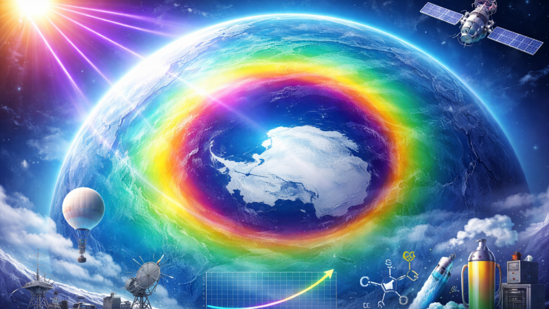 Wie das Ozonloch aus den Schlagzeilen verschwand – und warum das kein Zufall ist