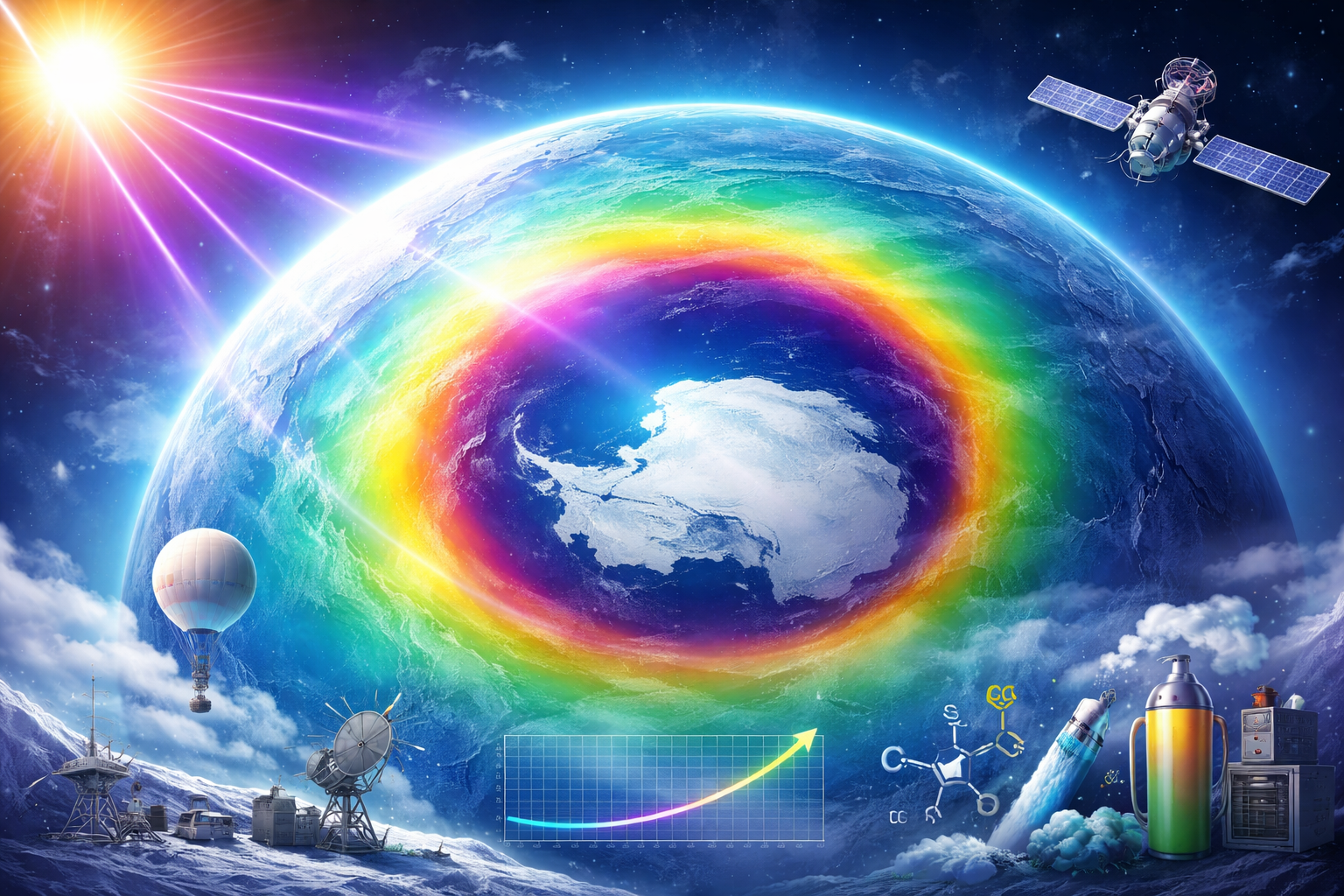 Wie das Ozonloch aus den Schlagzeilen verschwand – und warum das kein Zufall ist