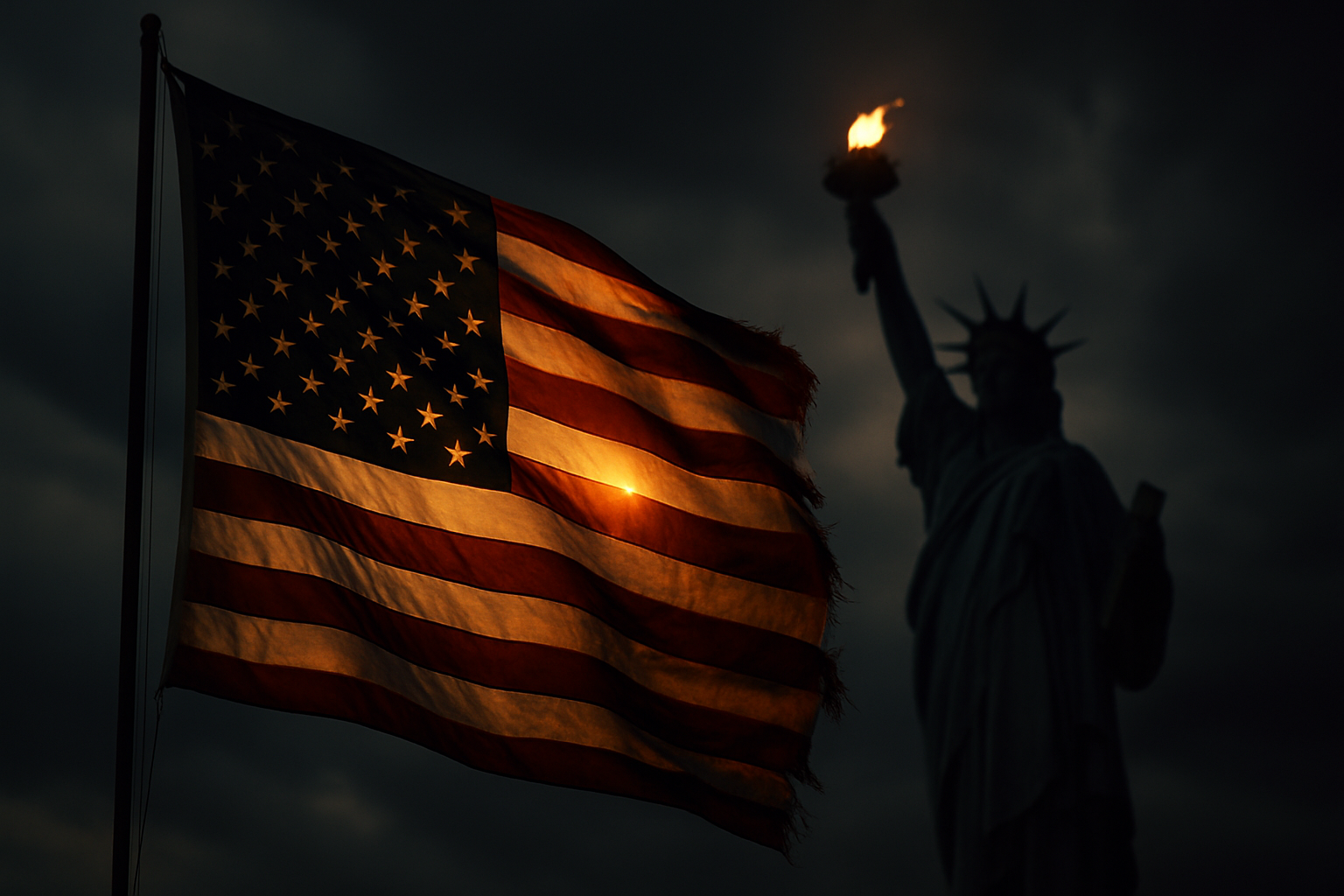 Amerikas flackerndes Licht – bleibt der Leuchtturm der Demokratie bestehen?