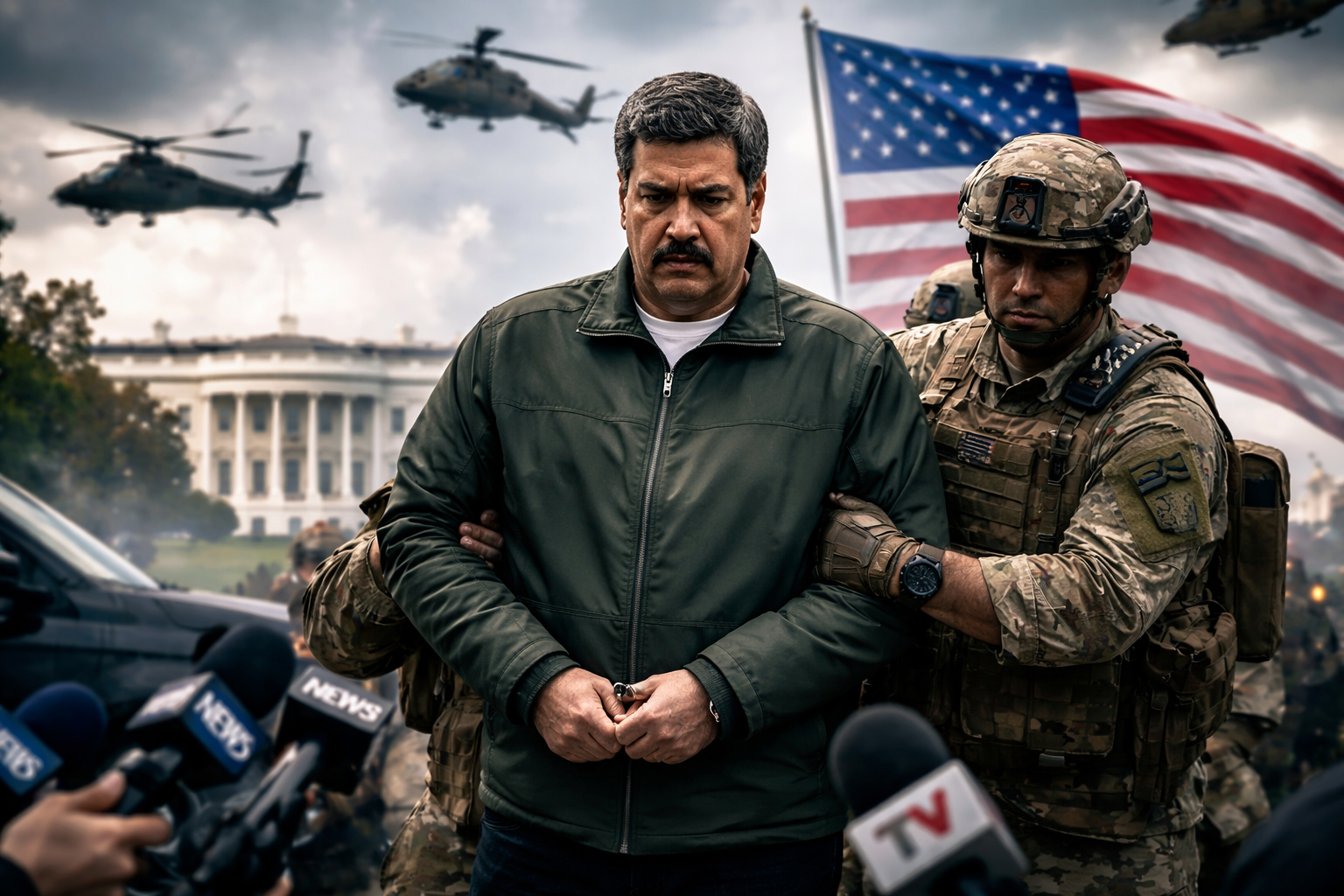 Wie US-Medien auf die Entführung des venezolanischen Präsidenten blicken