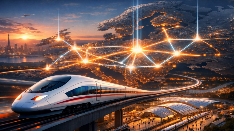 Starline: Der Traum vom europäischen Super-Bahnnetz
