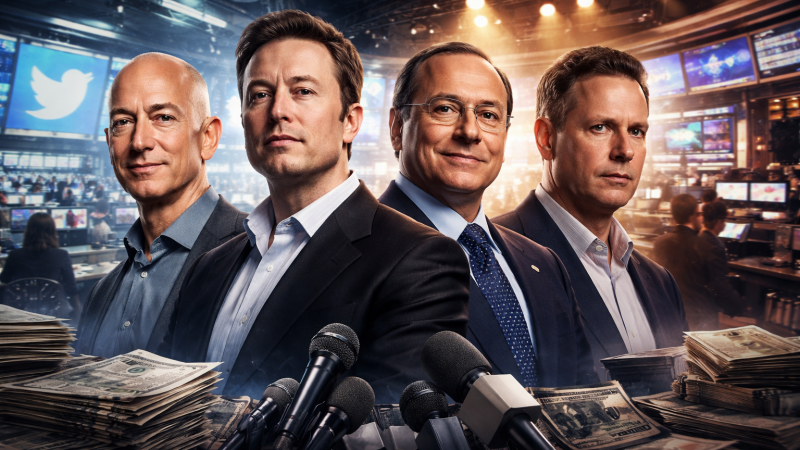 Wenn Milliardäre Medien kaufen – und Meinungen gleich mit